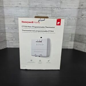 Honeywell Home CT31A Non-Programmable Thermostat Heat Cool White NIB